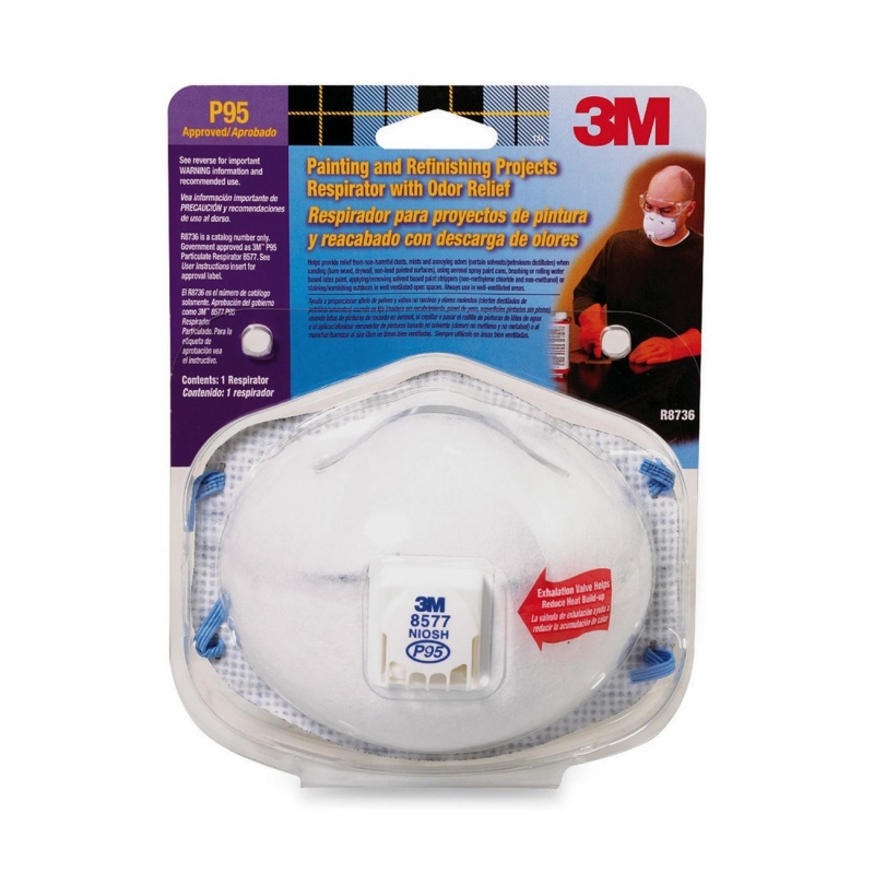 3M Odor Relief Respirator 8577PA1B MMM8577PA1B