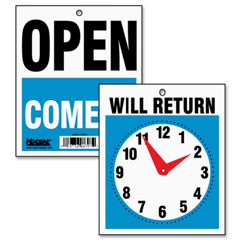 U.S. Stamp & Sign Will Return Sign with Clock Hand 9382 USS9382