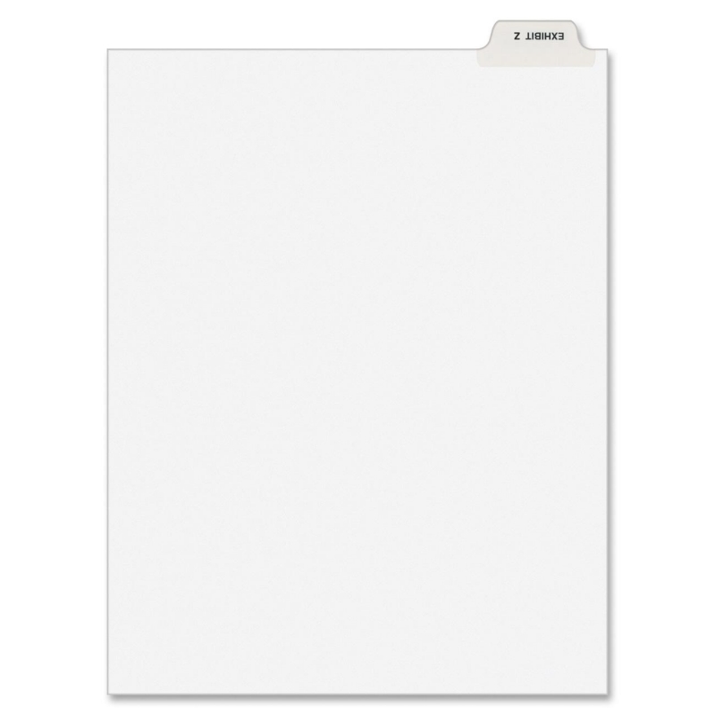 Avery Individual Bottom Tab Legal Exhibit Dividers 12399 AVE12399