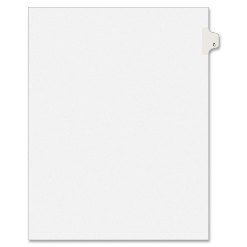 Avery Individual Legal Tab Divider 82165 AVE82165