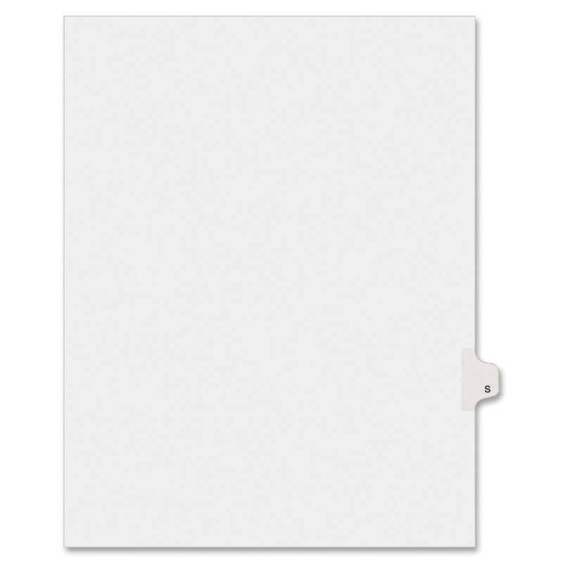 Avery Individual Legal Tab Divider 82181 AVE82181