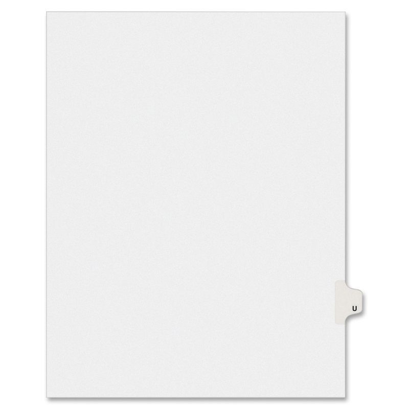 Avery Individual Legal Tab Divider 82183 AVE82183