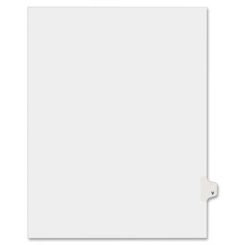Avery Individual Legal Tab Divider 82184 AVE82184