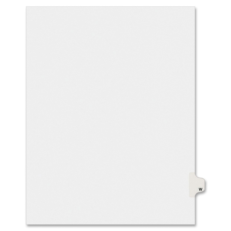 Avery Individual Legal Tab Divider 82185 AVE82185
