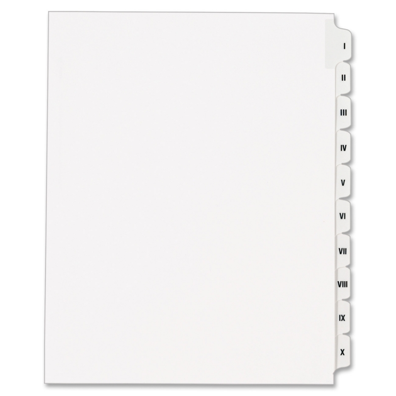 Avery Side Tab Index Divider 82319 AVE82319