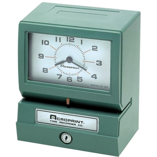Acroprint Acroprint Electronic Time Clock & Recorder 01-2070-400 ACP012070400