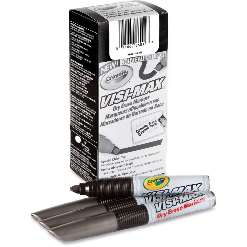 Crayola Visi-Max Dry Erase Markers 986012A051 CYO986012A051