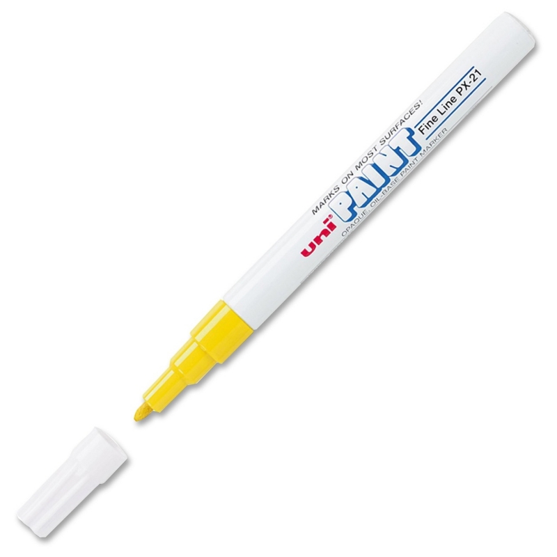 Uni-Ball Oil-Base Fine Line Uni Paint Markers 63705DZ SAN63705DZ PX-21