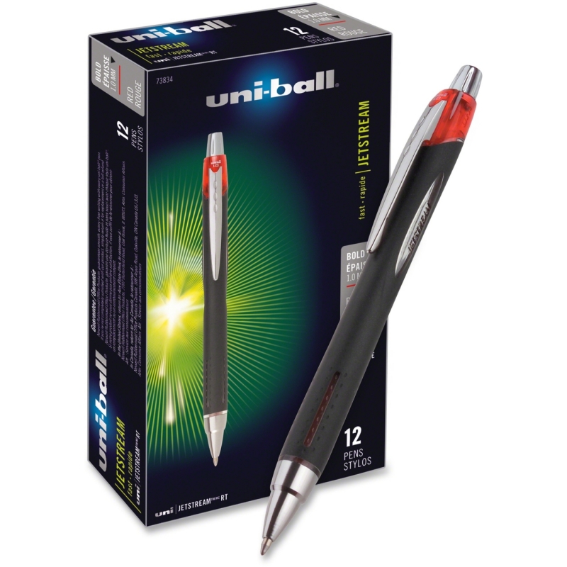 Uni-Ball Jetstream RT Bold Tip Ballpoint Pens 73834DZ SAN73834DZ