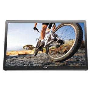 AOC USB Powered LCD Monitor,16" AOCE1659FWU E1659FWU