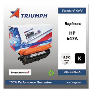 Triumph 751000NSH1113 Remanufactured CE260A (647A) Toner, Black SKLCE260A SKL-CE260A