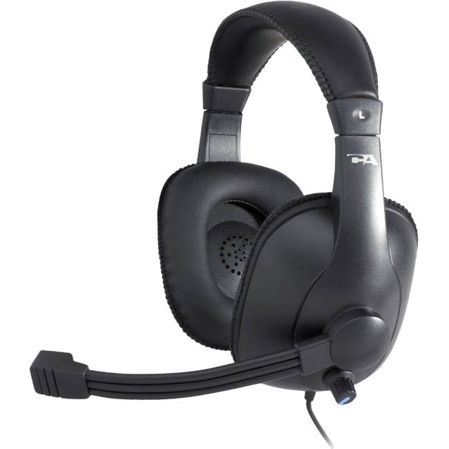 Cyber Acoustics Pro Grade Stereo Headset and Boom Mic AC-967