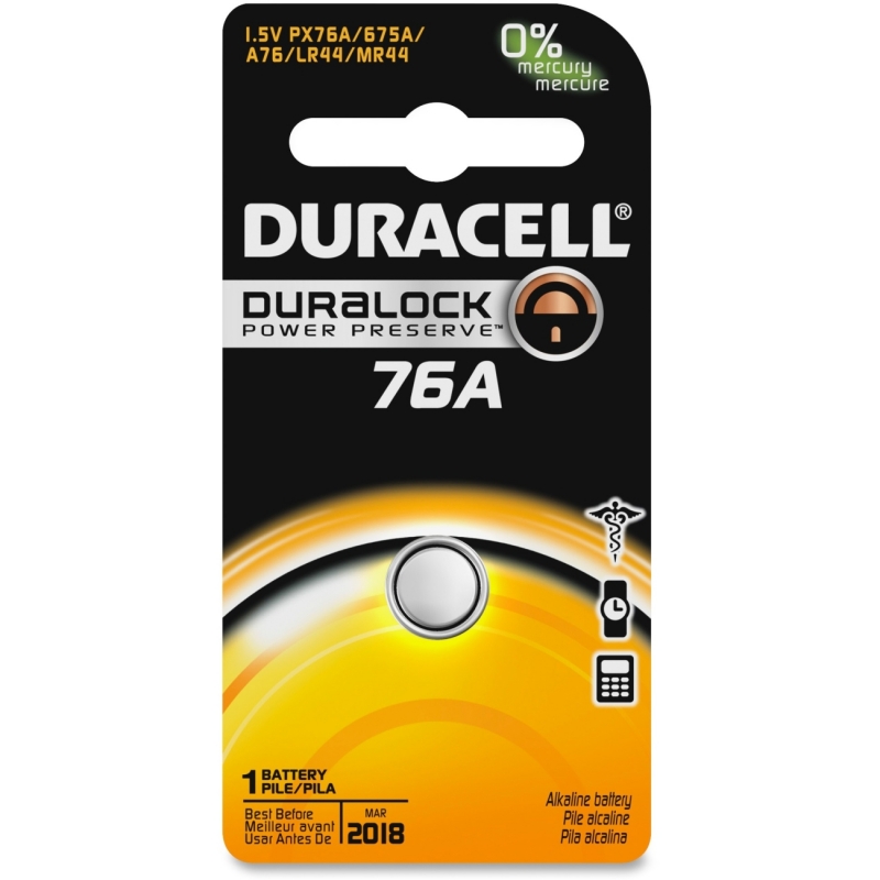 Duracell 76A Special Application Battery PX76A675PK09 DURPX76A675PK09