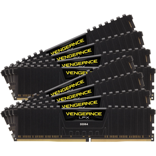 Corsair Vengeance LPX 128GB (8x16GB) DDR4 DRAM Memory Module CMK128GX4M8A2400C14