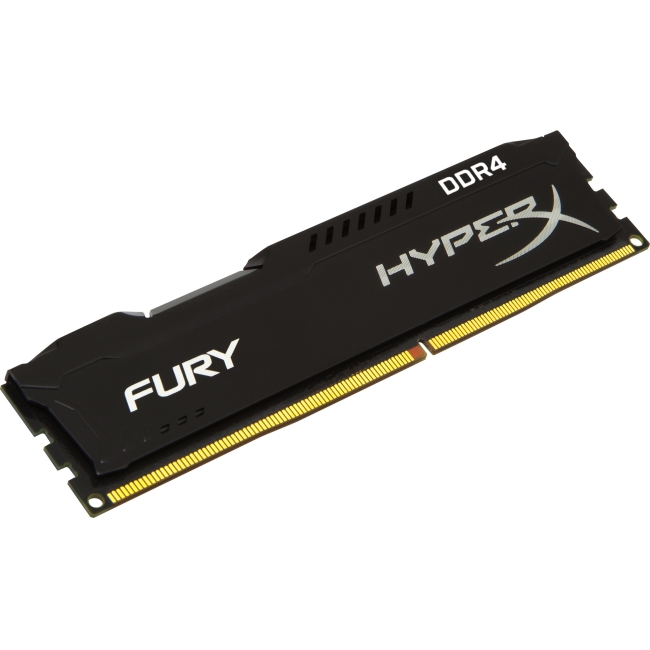 Kingston HyperX Fury Memory Black-4GB Module-DDR4 2400MHz HX424C15FB/4