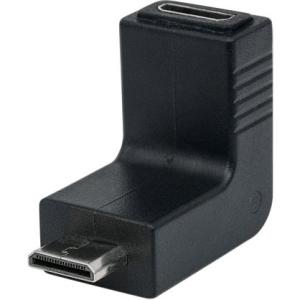 Manhattan HDMI Mini C F to Mini C M, 90° Up Angle 353458