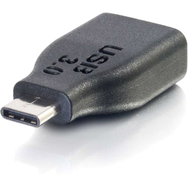 C2G USB 3.0 USB-C to USB-A Adapter M/F - Black 28868