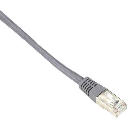 Black Box CAT6 250-MHz Shielded, Stranded Cable SSTP (PIMF), PVC, Gray, 30-ft. (9.1-m) EVNSL0272GY-0030