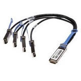 Netpatibles QSFP+/SFP+ Network Cable QSFP-4SFP10G-CU5M-NP
