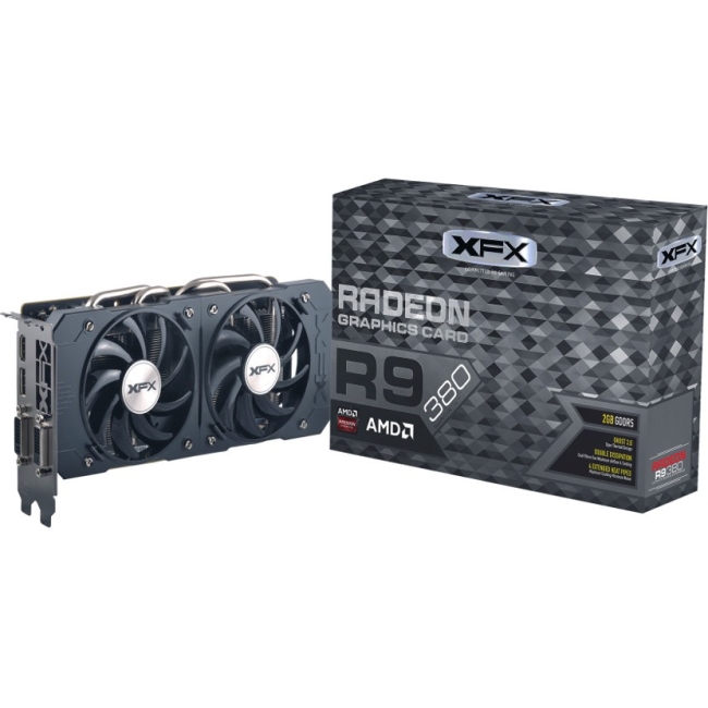 XFX AMD Radeon R9 380 Dual Dissipation Graphic Card R9380P4DF5