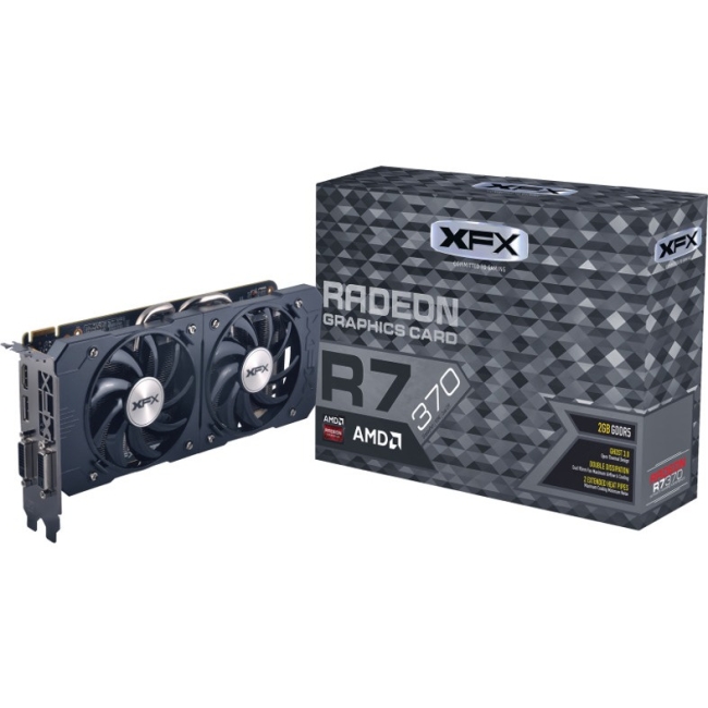 XFX AMD Radeon R7 370 Dual Dissipation Graphic Card R7370P2SF5