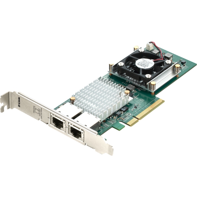 D-Link Dual Port 10GBASE-T RJ45 PCI Express Adapter DXE-820T