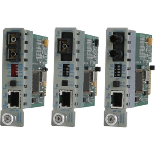 Omnitron 100Base-Tx to 100Base-Fx Managed Ethernet Media Converter 8370-2