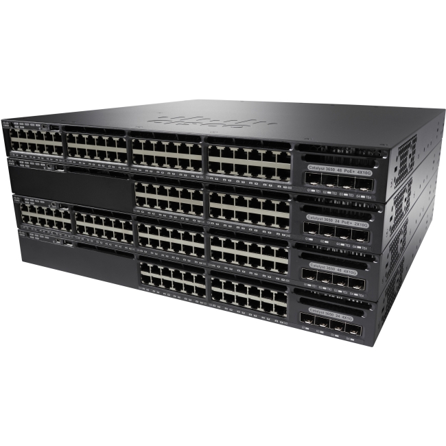 Cisco Catalyst Layer 3 Switch - Refurbished WS-C3650-48TD-S-RF WS-C3650-48TD