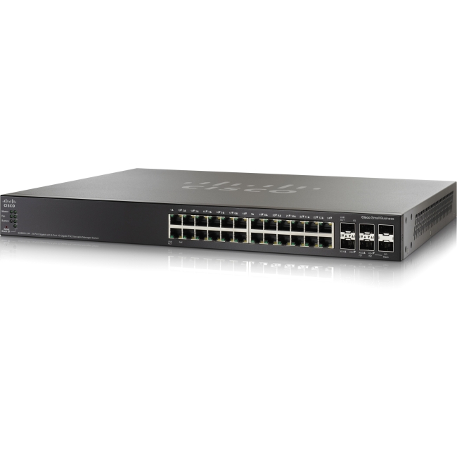 Cisco Layer 3 Switch - Refurbished SG500X-24P-K9G5-RF SG500X-24P