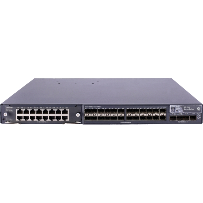 HP Switch with 1 Interface Slot JC105B#ABA 5800-48G