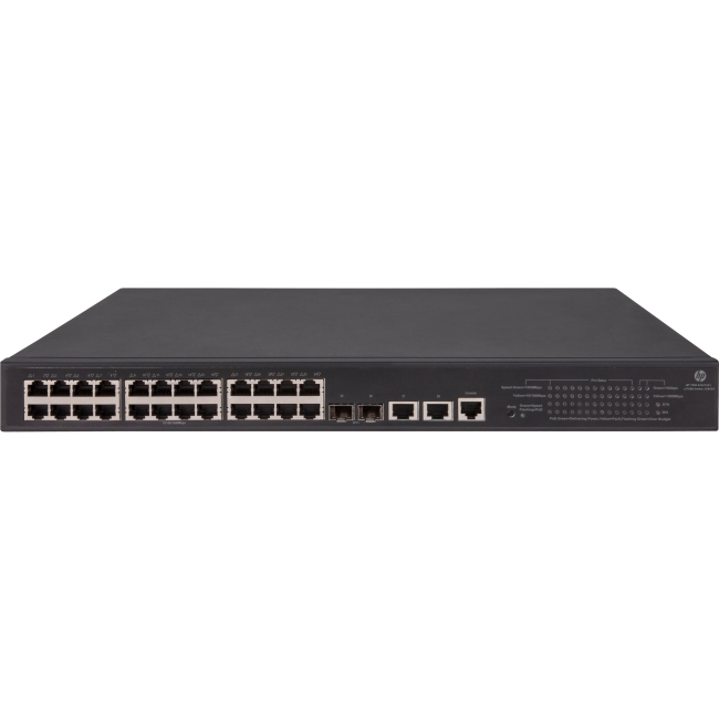 HP Switch JG962A#ABA 1950-24G-2SFP+-2XGT-PoE+(370W)