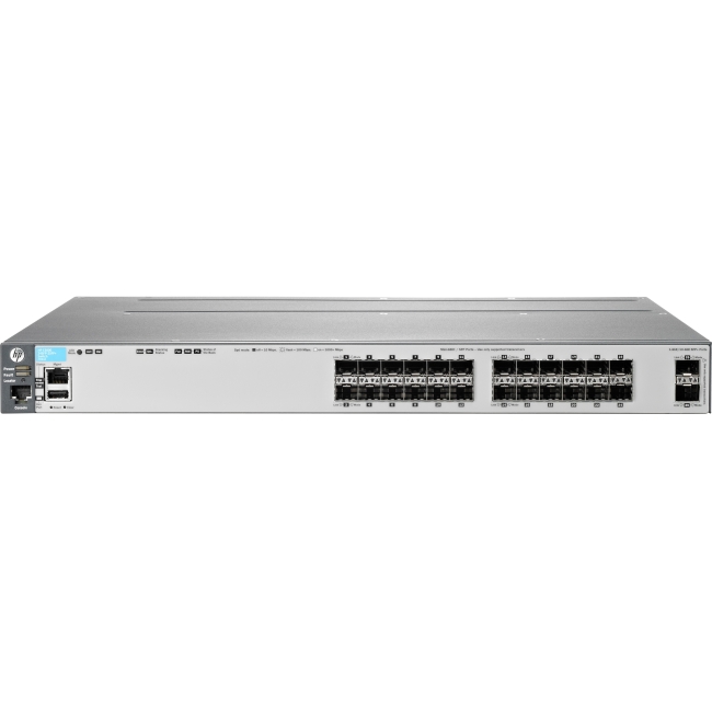 HP Switch - Refurbished J9584AR#ABA 3800-24SFP-2SFP+