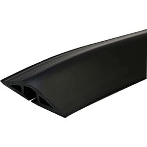 C2G 5ft Wiremold Corduct Overfloor Cord Protector - Black 16327