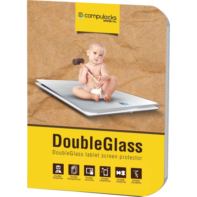 Compulocks Armored Glass Screen Protector - Anti-Glare Screen - For Tablets and Smartphones DGSIPDA