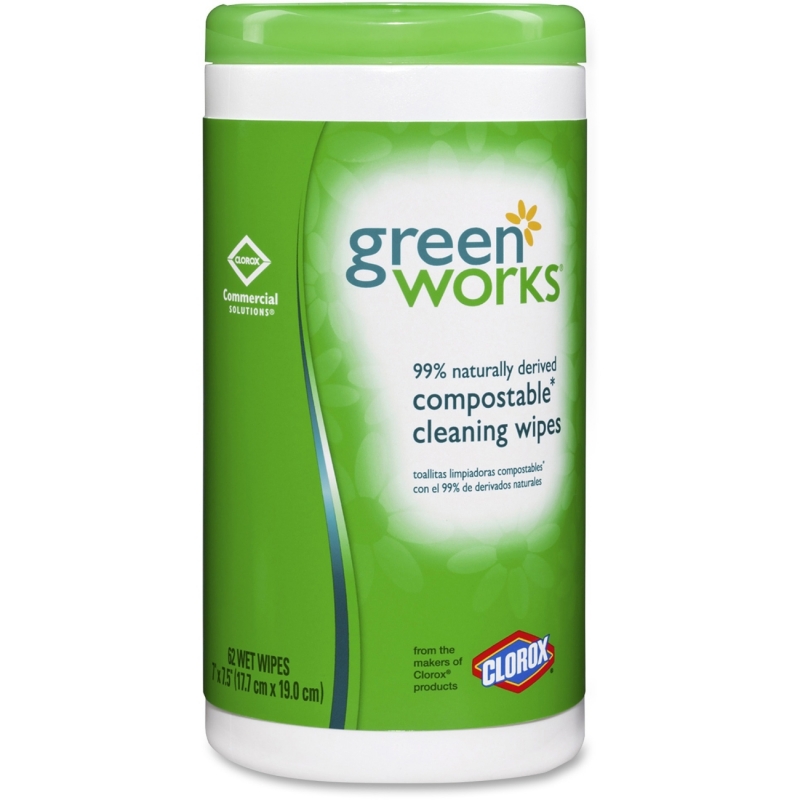 Green Works Cleaning Wipes 30380CT CLO30380CT