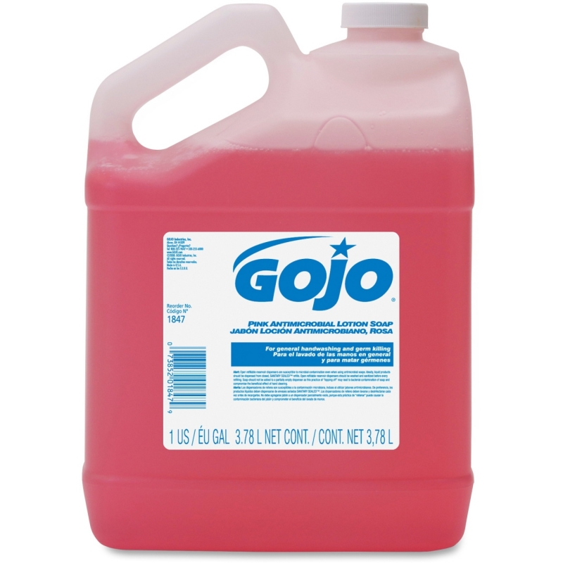 Gojo Pink Antimicrobial Lotion Soap 184704CT GOJ184704CT