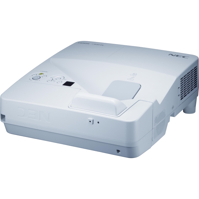 NEC Display Ultra-short Throw WXGA Projector With Built-in Interactivity And Whiteboarding NP-UM352W
