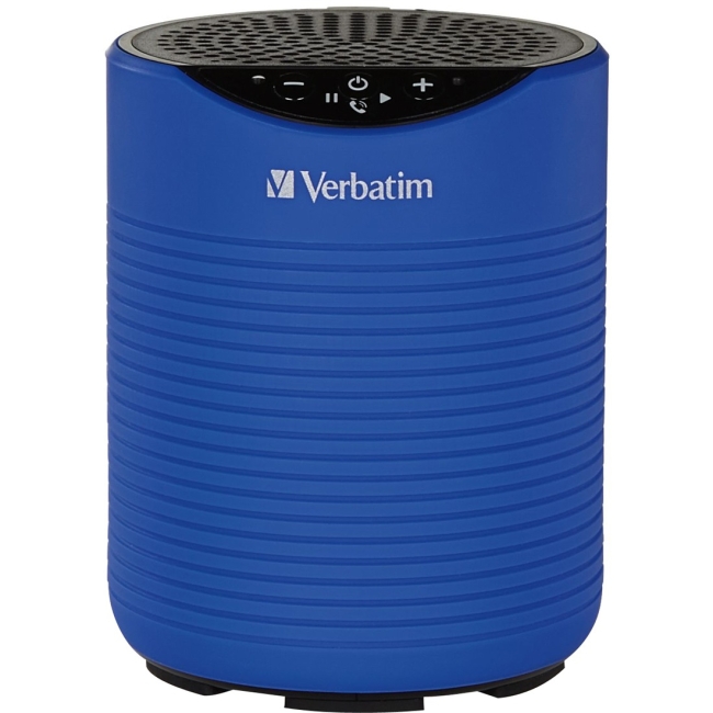 Verbatim Mini Wireless Waterproof Bluetooth Speaker - Blue 98592