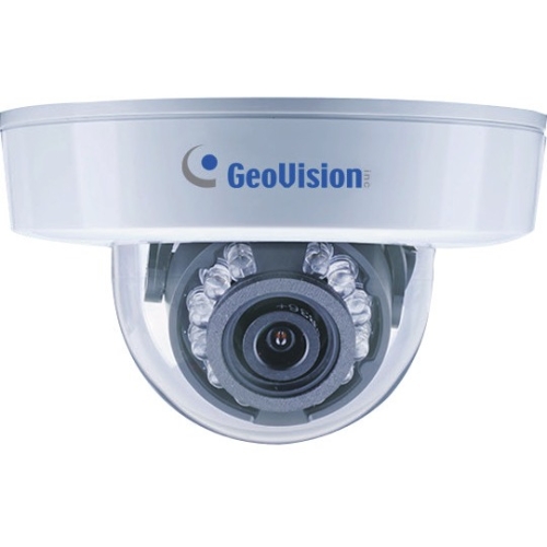 GeoVision GV-EFD1100 Series 1.3MP H.264 Low Lux WDR IR Mini Fixed IP Dome 84-EFD1100-2010 GV