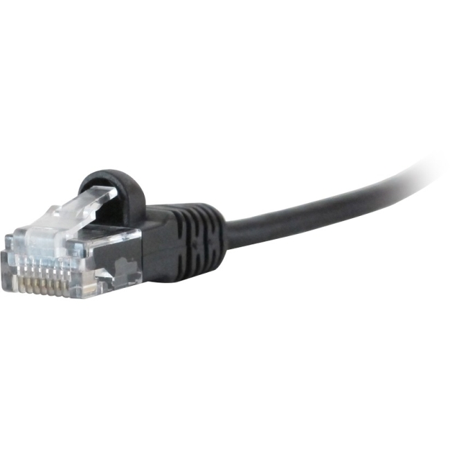 Comprehensive MicroFlex Pro AV/IT CAT6 Snagless Patch Cable Black 10ft MCAT6-10PROBLK