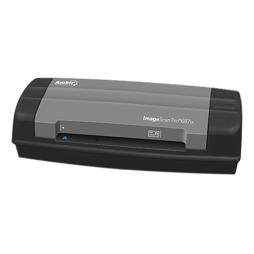 Ambir Duplex ID Card Scanner w/ AmbirScan Pro (DS-PRO) DS687IX-PRO 687ix