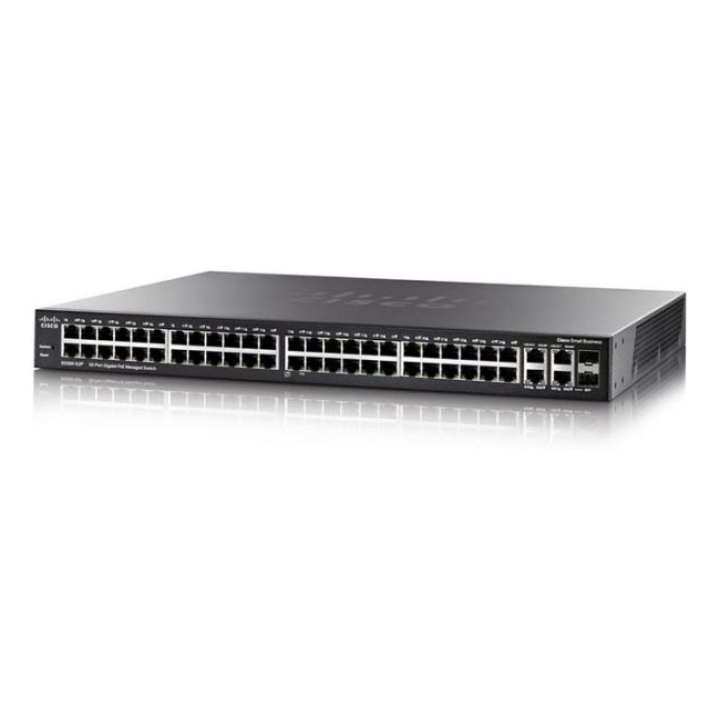 Cisco Layer 3 Switch - Refurbished SG300-52MP-K9NA-RF SG300-52MP