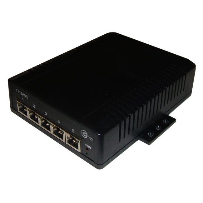 Tycon Power POE 5 Port Switch TP-SW5G-D