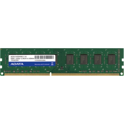 Adata DDR3 1600 240 Pin Unbuffered DIMM AD3U1600W4G11-S