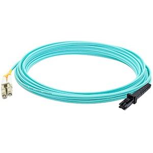 AddOn 20m Multi-Mode fiber (MMF) Duplex LC/MTRJ OM3 Aqua Patch Cable ADD-LC-MTRJ-20M5OM3