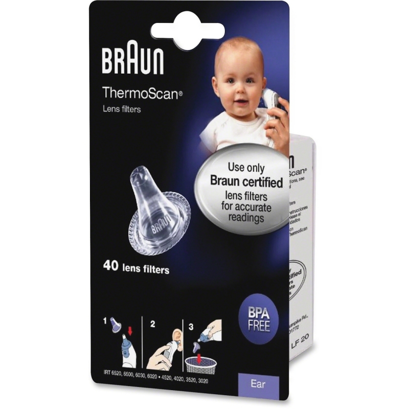 Braun Braun Ear Thermometer Lens Filters LF40US01 HWLLF40US01