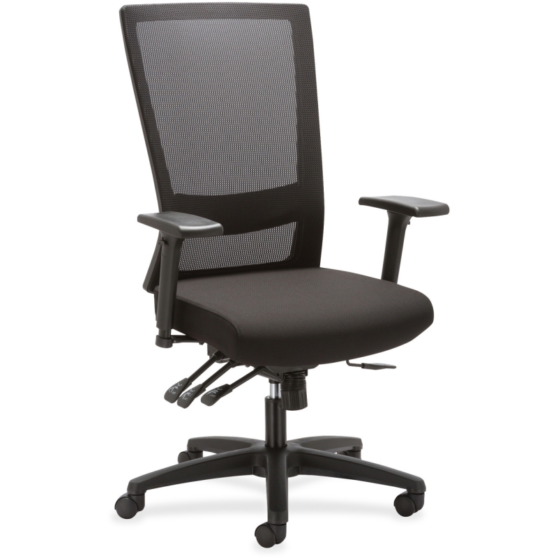 Lorell Asynch Control High-back Mesh Chair 54855 LLR54855