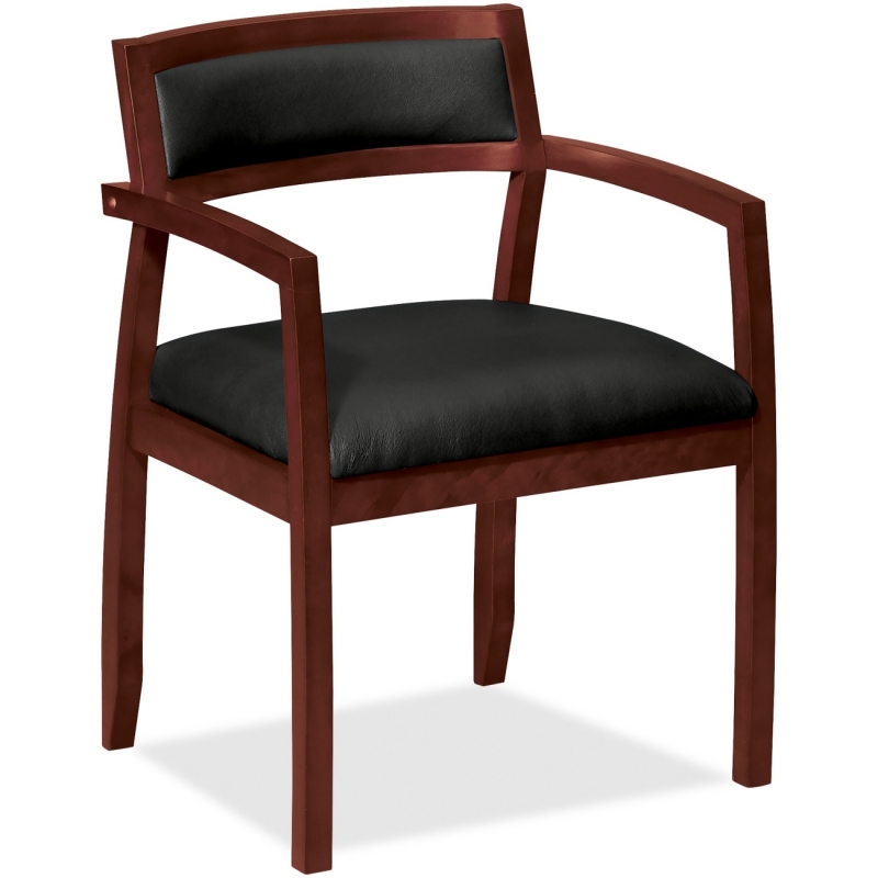 Basyx by HON Wood Guest Chair VL852NSB11 BSXVL852NSB11