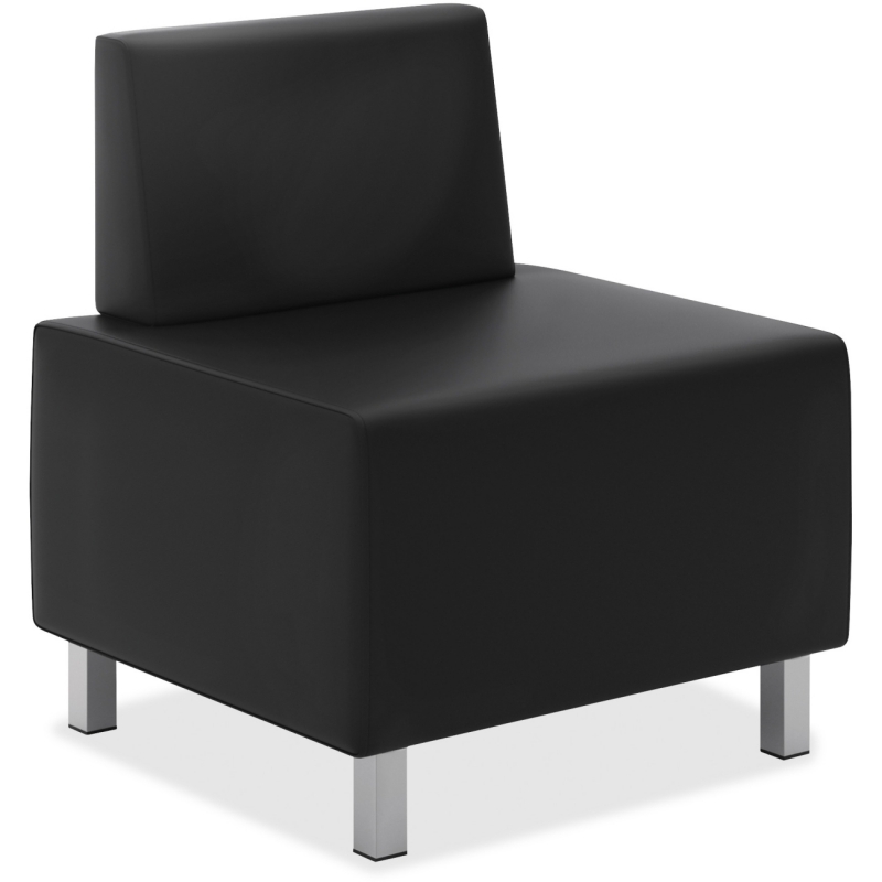 Basyx by HON Modular Leather Lounge Chair VL864SB11 BSXVL864SB11