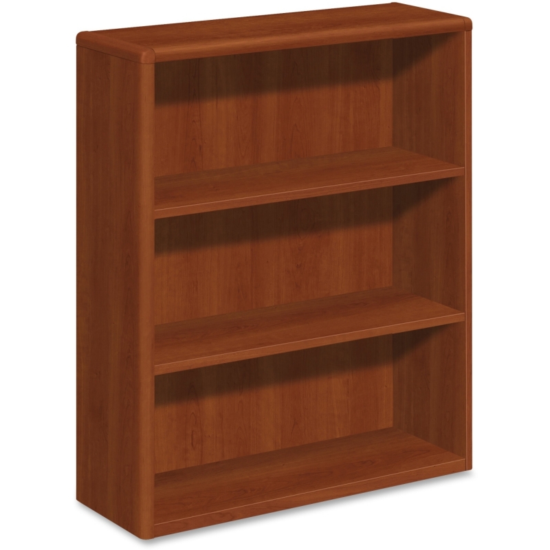 HON 10700 Series Cognac Laminated Fixed Shelves Bookcase 10753CO HON10753CO H10753